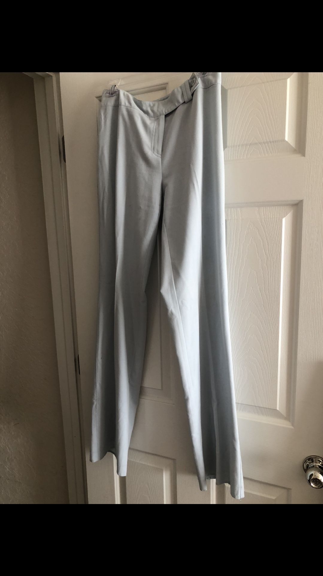 Women’s Light Blue dress Pants Size 6 Long Inseam 34”
