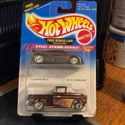 Hotwheels Steel Stamp Bonus Car