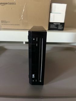 Black Nintendo Wii Console Only (Works)