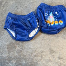 Size M Baby Speedo Swim Diaper (6-12 Months, 18-22 lbs)