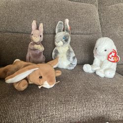Bunny And Lamb Easter Beanie Collection 