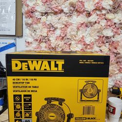 Dewalt bench fan