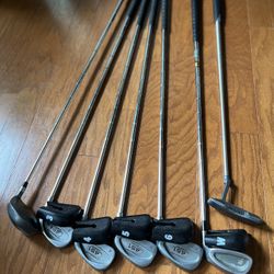 Foremost Golf Clubs with Covers