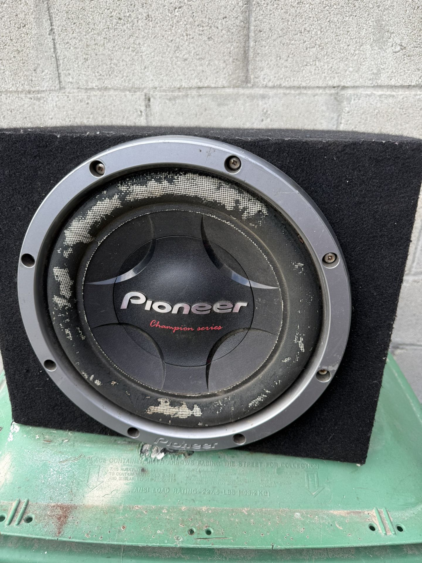 Subwoofer