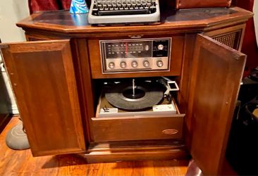 Sears Silvertone stereo console