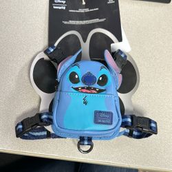 New Loungefly Disney Stitch Cosplay Backpack Dog Harness (SMALL).--