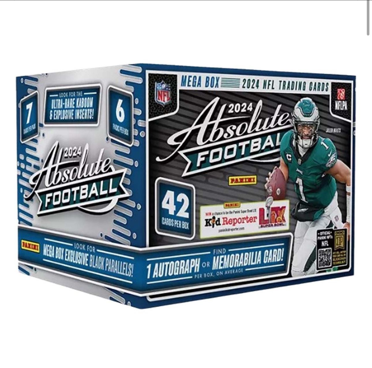 2024 Panini Absolute Football Mega Box Kaboom Explosive