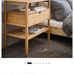 IKEA NORDKISA Nightstand 