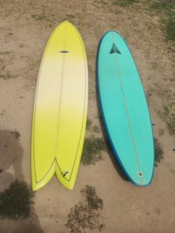 7 Ft 10 In Fish And A 7 Ft 6 In Bonzer