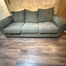 Very Large Sofa. App. 100” long & 43” from wall to front (depth).