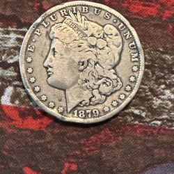 Authentic 1879 CC Morgan Silver Dollar Carson City- Key Date!! Only $250 Cash