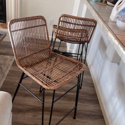 Boho Bar Stool Chairs