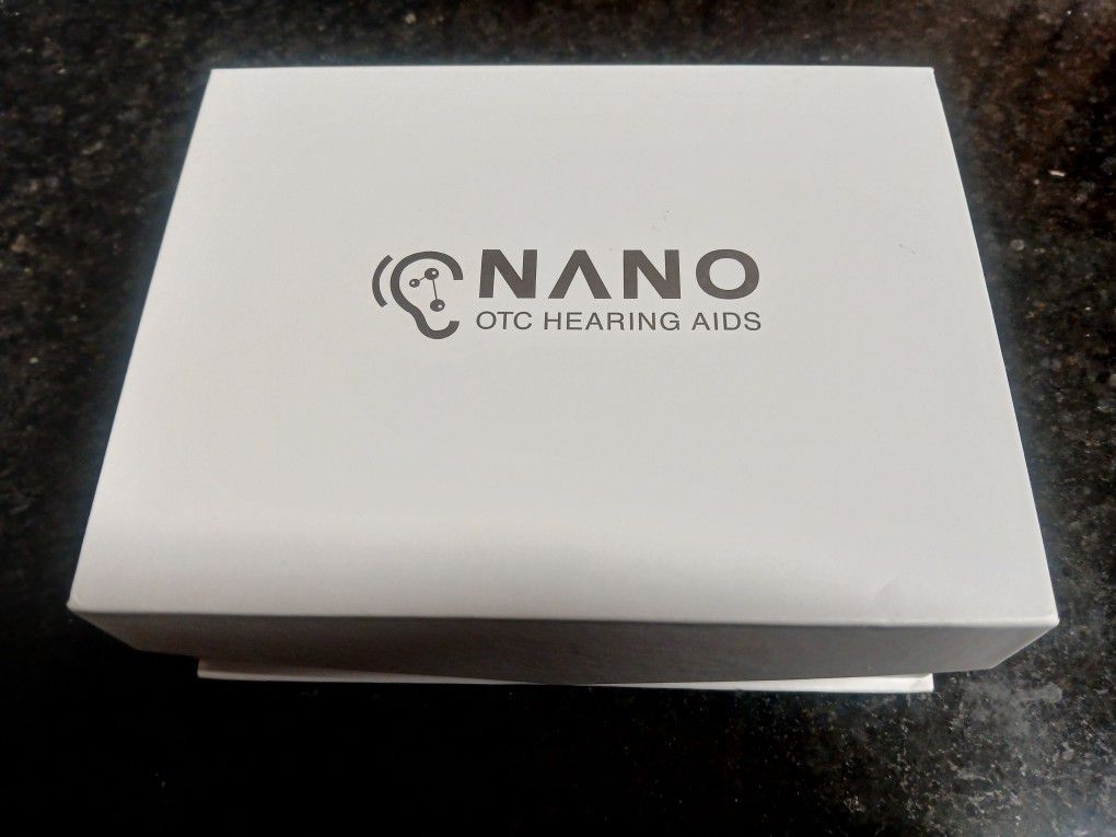 Nano OTC Hearing Aids Brand New