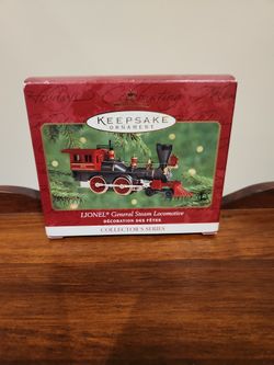 Lionel General Steam Locomotive Hallmark