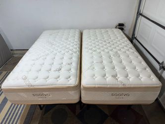 LIKE NEW! Saatva Rx Split King Mattress - Delivery Available