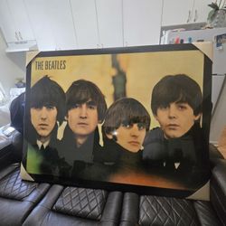THE BEATLES PICTURE GLOSSY PICTURE  FRAME