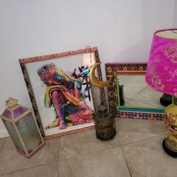 Lot Of Boho Decor Pieces. Mostly HANDMADE.  