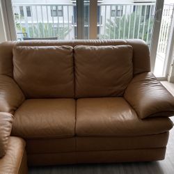 Leather Couch