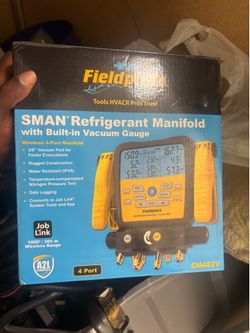 Fieldpiece SM482V 4-Port Digital HVAC Manifold