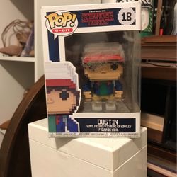 Funko Pop 8-bit Stranger Things Dustin