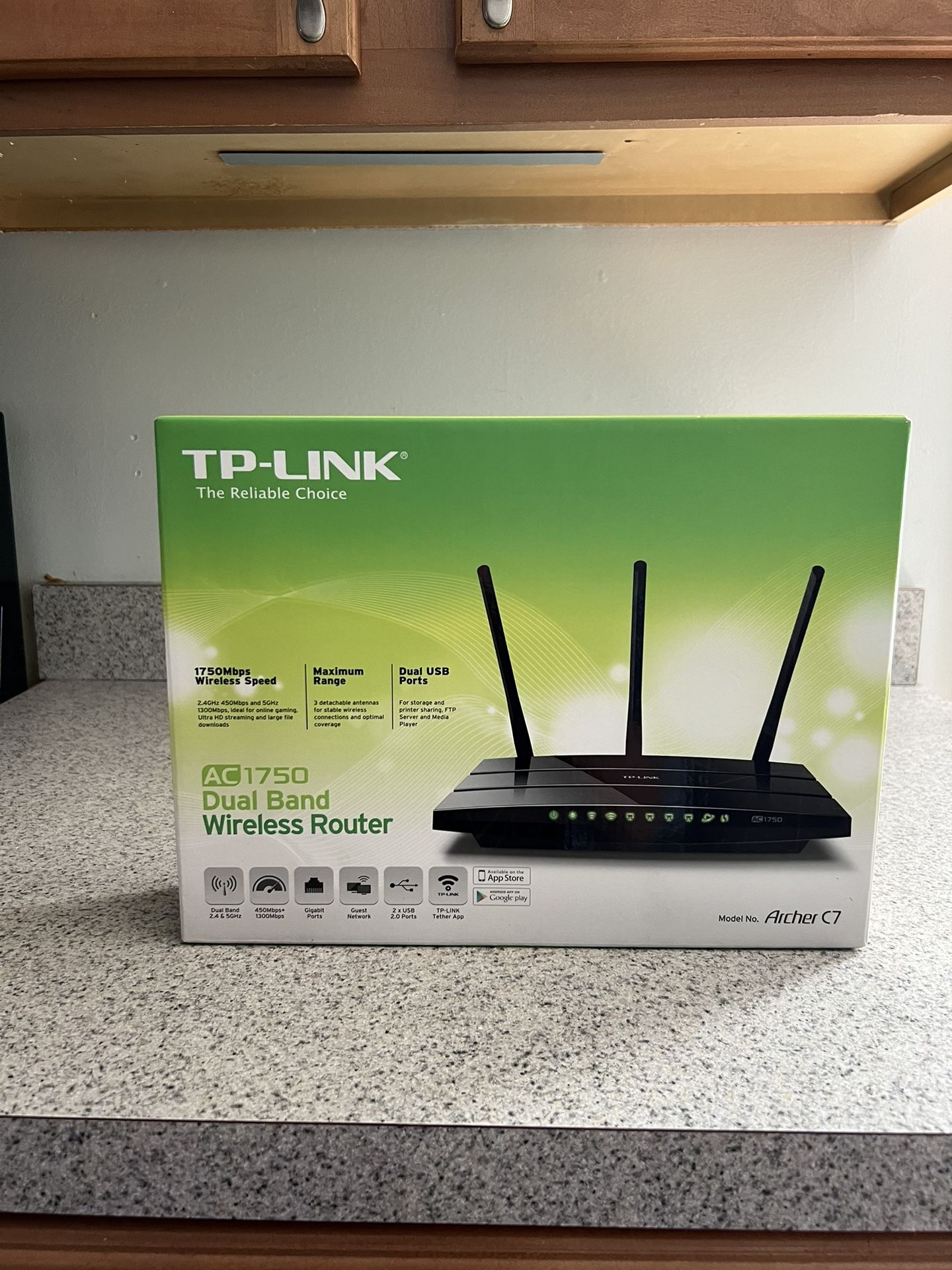 TP-link WiFi Router AC1750 Wireless Dual Band Gigabit