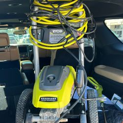 Power Washer Ryobi 2500psi 1.2gpm 