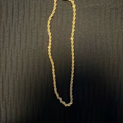 Yellow Gold Crafted Rope Chain