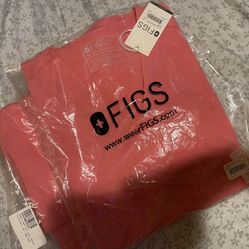 neon pink yola scrubs