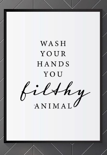 Bathroom Framed Poster 8x10