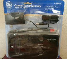 GE Cassette Tape Recorder
