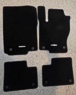 Mercedes-Benz C Class / E Class Black Carpet Floor Mats Set of 4