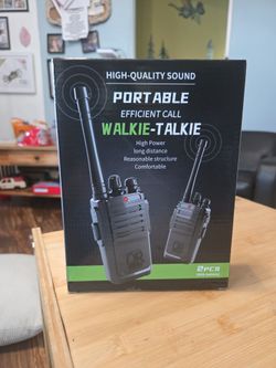 Portable Walkie-Talkie Set 2-Pack