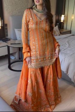 Beautiful peach suit