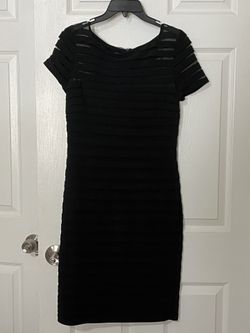 Adrianna Papell Black Dress 