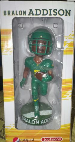 Bralon Addison Football Bobblehead Figure