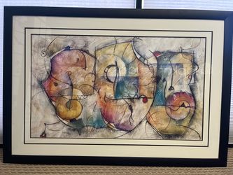 Erick Waugh “3 musicians “ painting