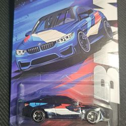 HOT WHEELS Silver Series - BMW M4 Coupe Blue #4