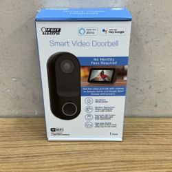 FEIT ELECTRIC SMART VIDEO DOORBELL (HARDWIRE).