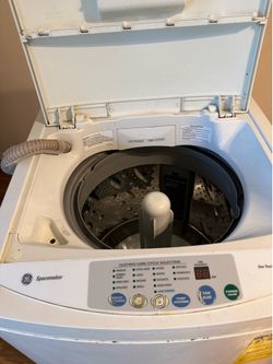 Washer and electric dryer