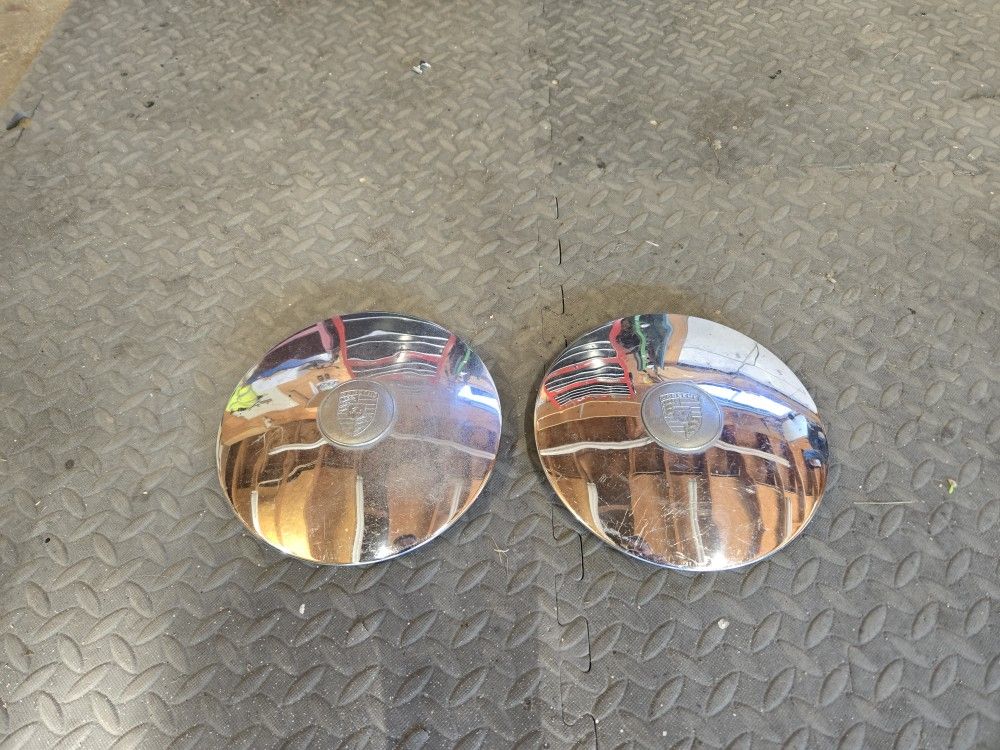 Vintage Porsche Hub Caps