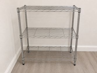 3-Tier Metal Wire Storage Shelf / Utility Rack