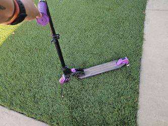 Purple & Black Kick Scooter