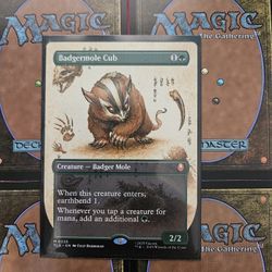 Badgermole Cub (Field Notes Art)