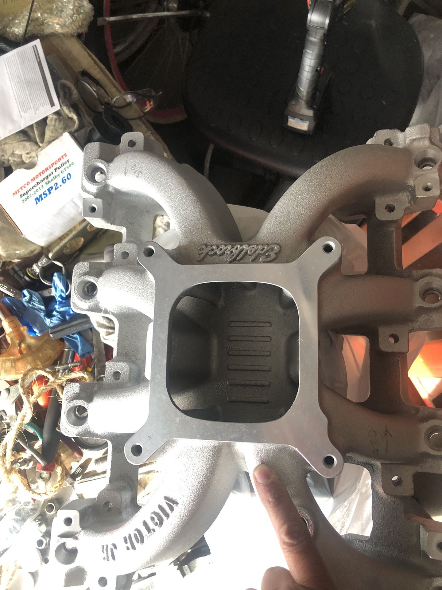 LS Engine Edelbrock Victor Jr Intake Manifold for Sale in Los Angeles ...