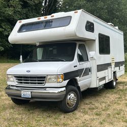 1997 Four Winds Chateau Doors F350 27ft Class C Motorhome RV