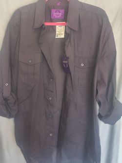 Bruno Button-Down Shirt with Roll-Up Sleeves