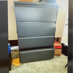 42 Inch W4-drawer Steel FILE CABINET 