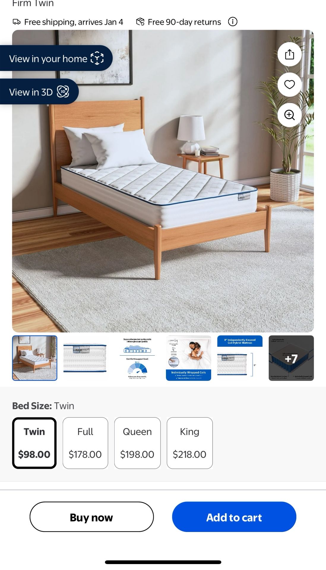 Twin Mattress
