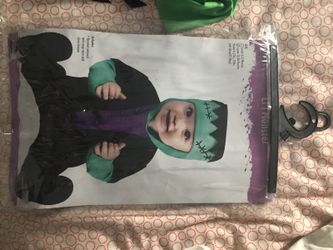 Lil monster costume size large 12-24 months