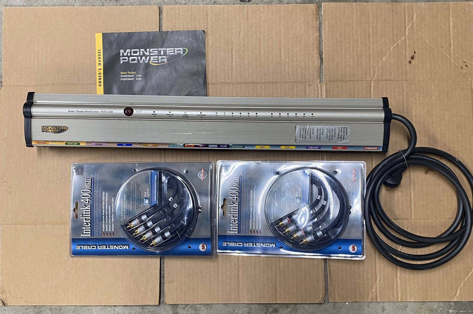 Power Bar + Cables